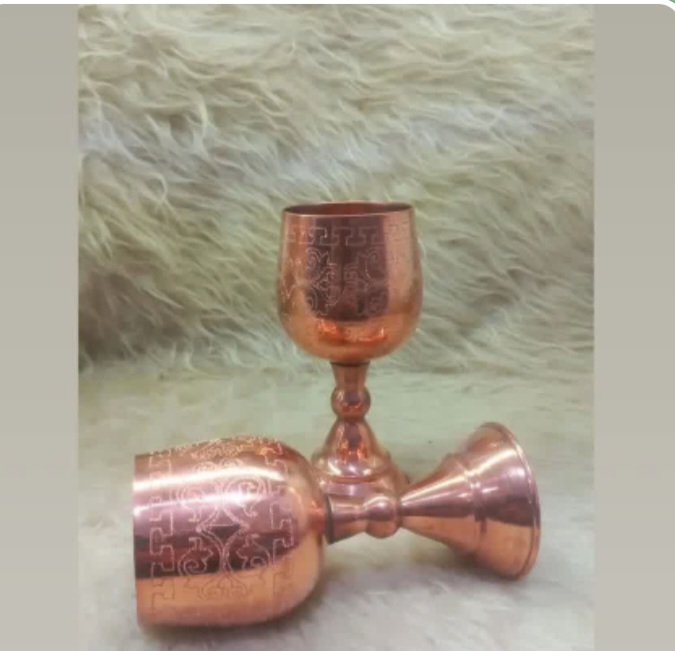 گيلاس مسي طرح دار